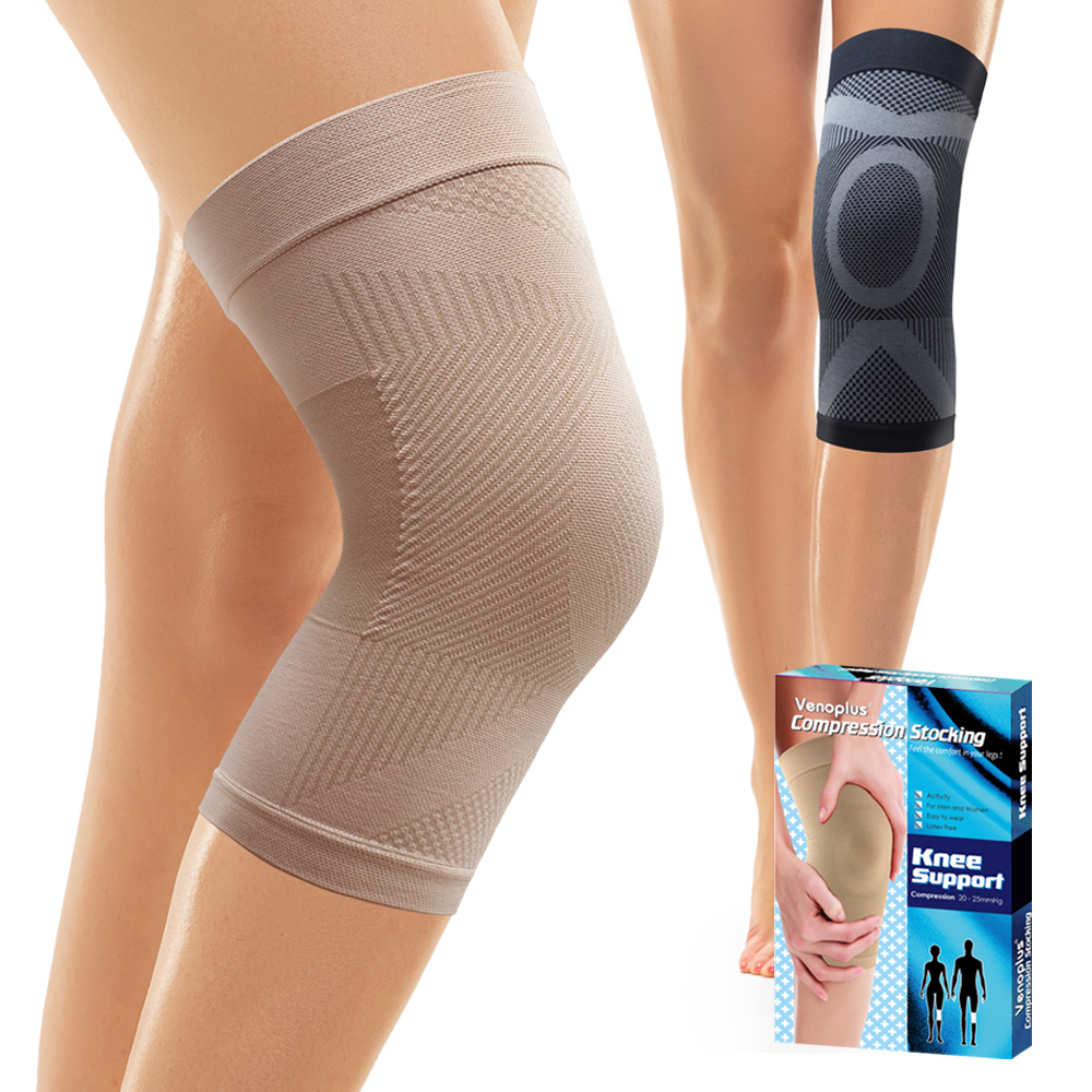 [베노플러스 B108] 무릎아대 무릎보호대 압박용밴드  압력 20-25mmHg